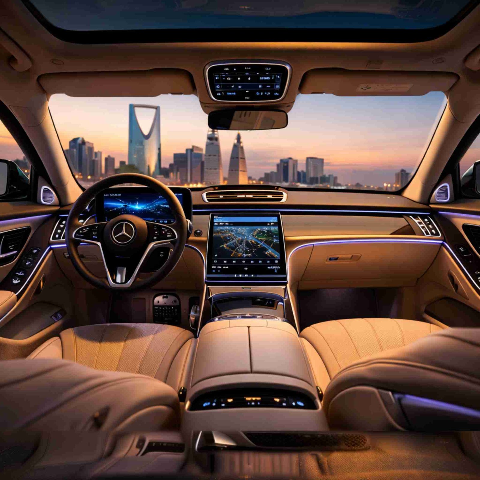 Mercedes-Benz S-Class With Driver KSA