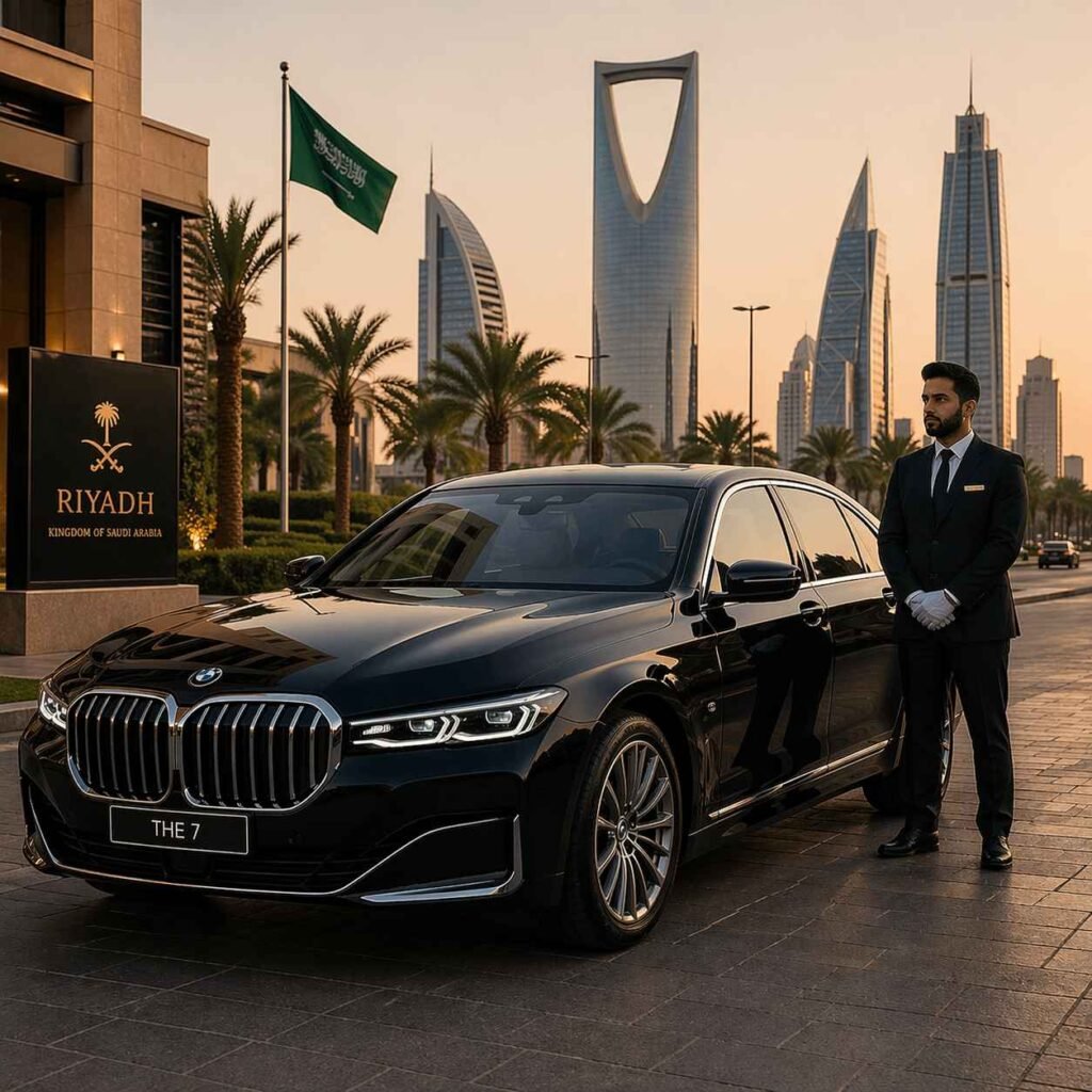 BMW 7 Series With Driver