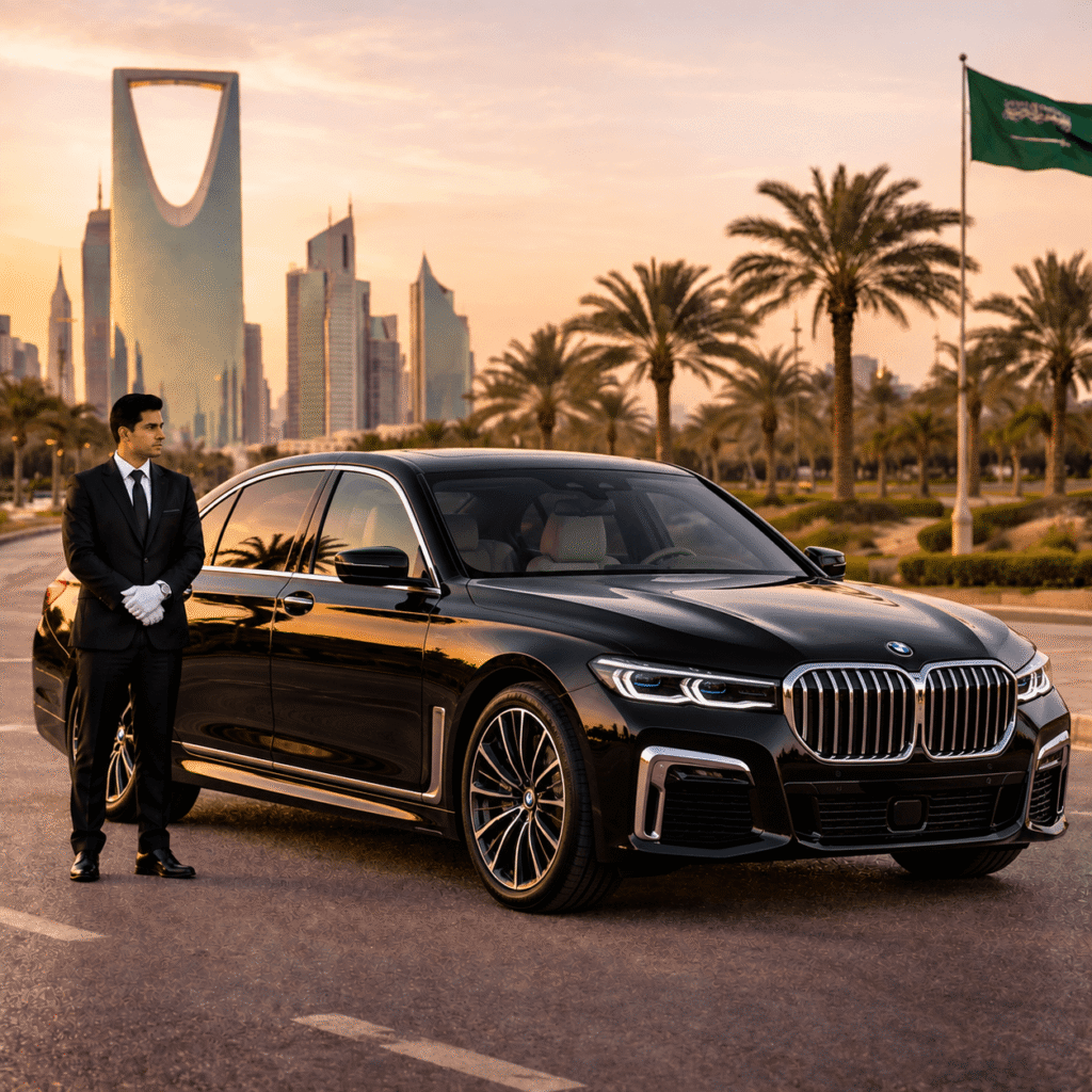 BMW 7 Series With Driver