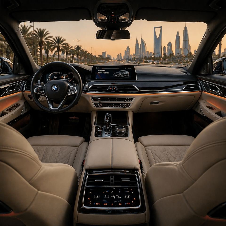 BMW 7 Series With Driver Saudi Arabia