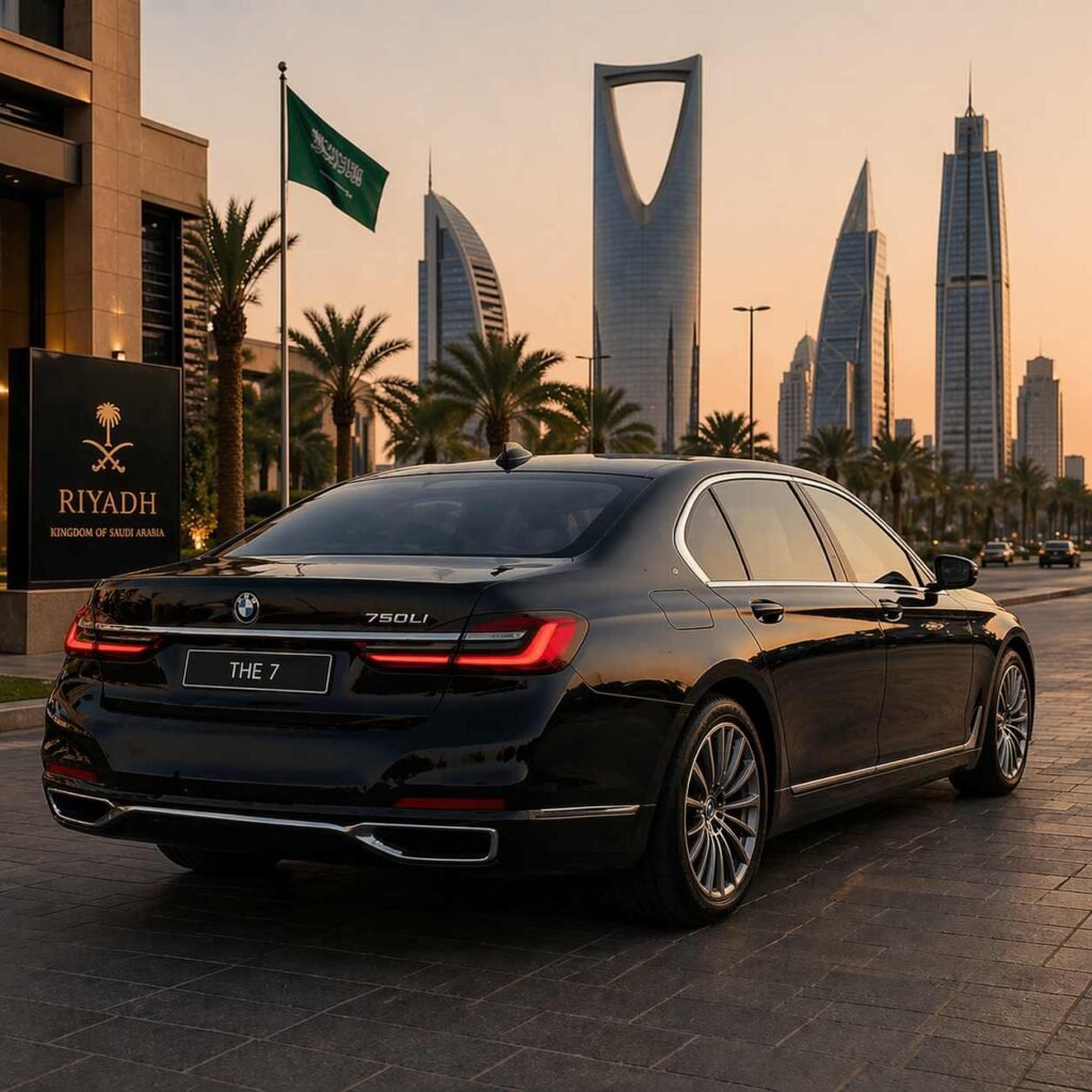 BMW 7 Series With chauffeur Car Hire