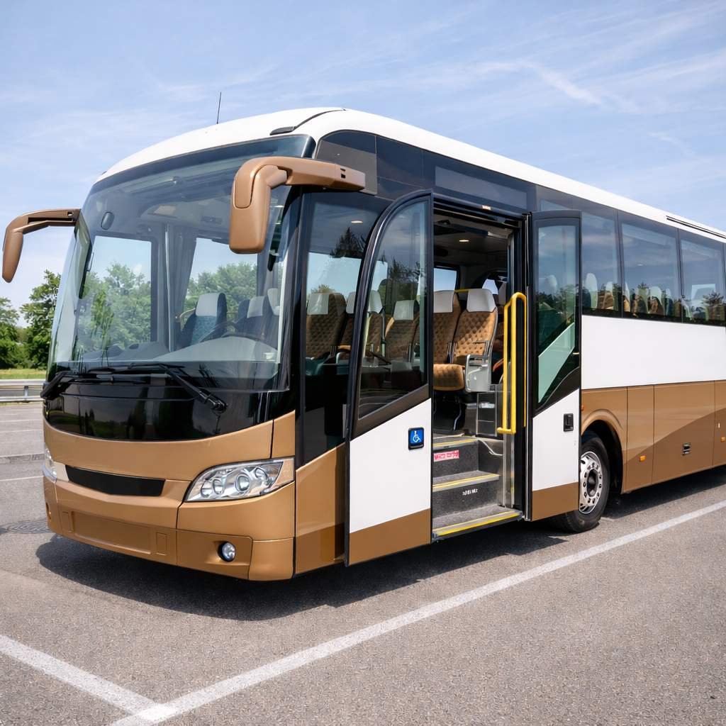 Book 50-Seater Bus With Driver in Saudi Arabia