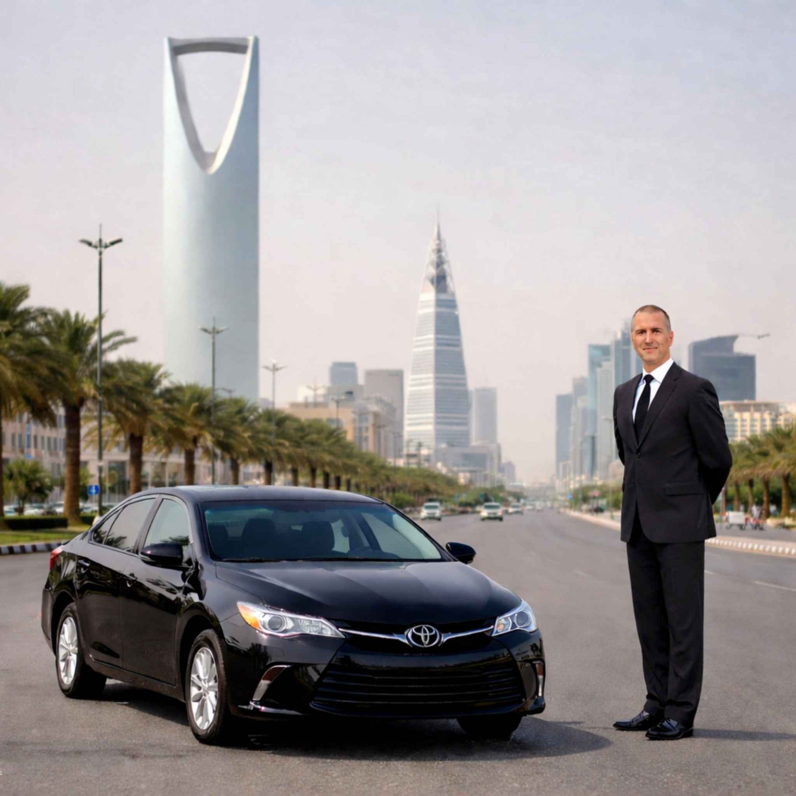 Book Toyota Camry With Driver
