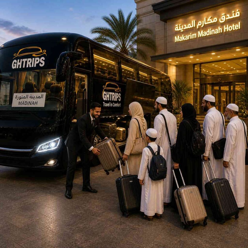 Bus & Coach Rental With Driver in Saudi Arabia