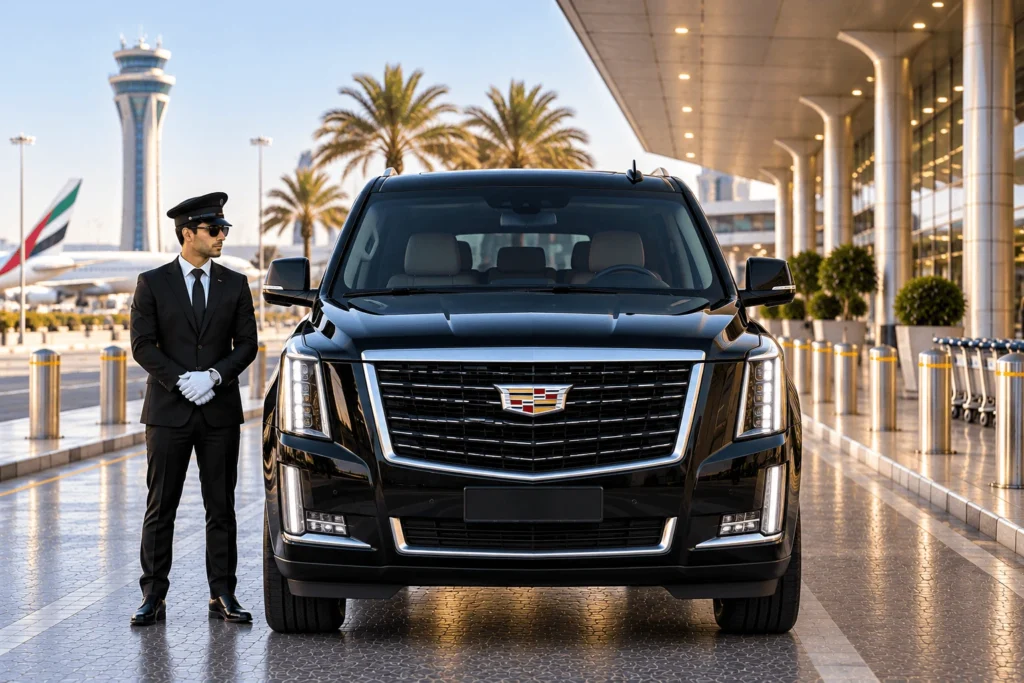 Cadillac Escalade With Driver Riyadh KSA