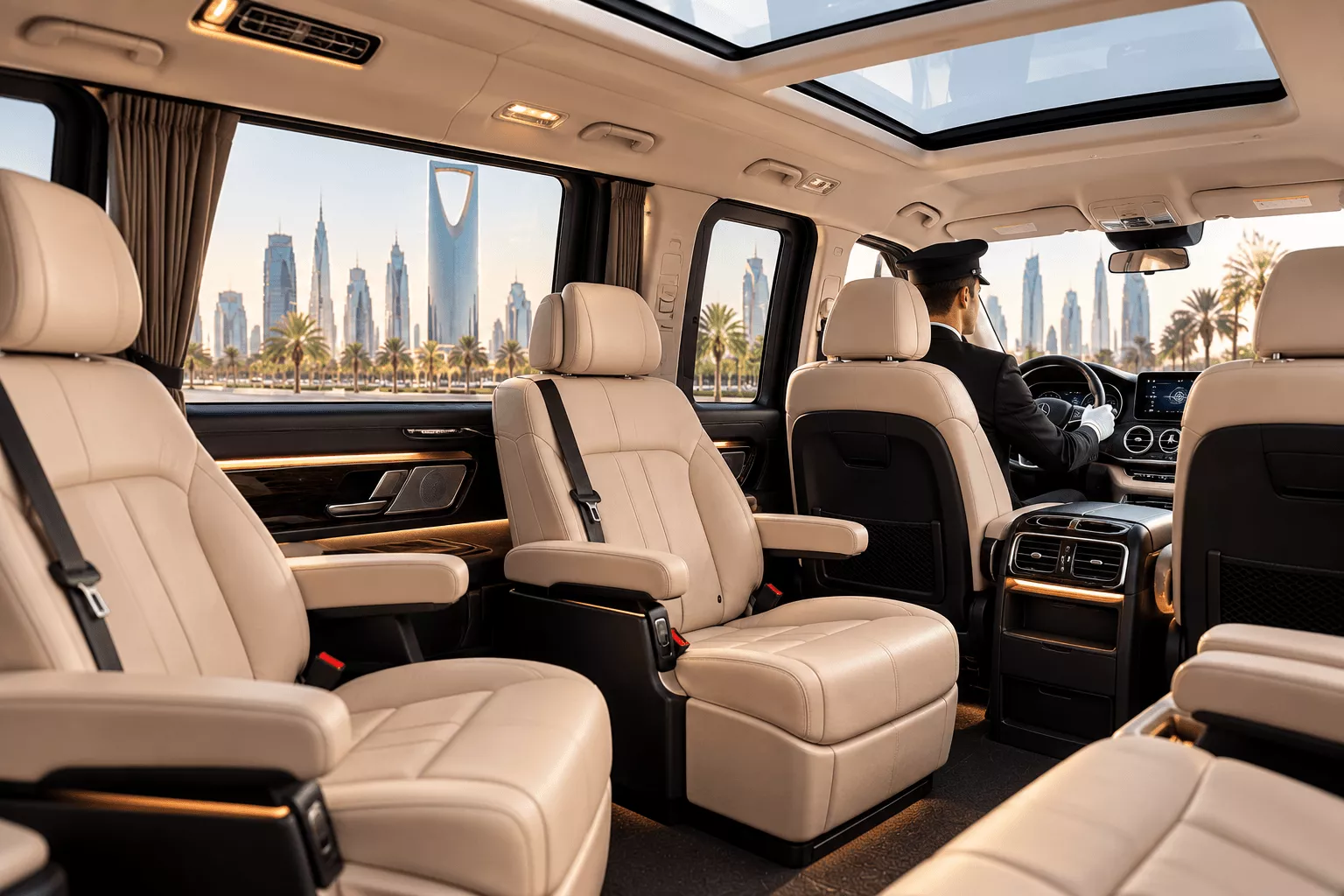 Hire Mercedes Benz Vito with Driver in Riyadh