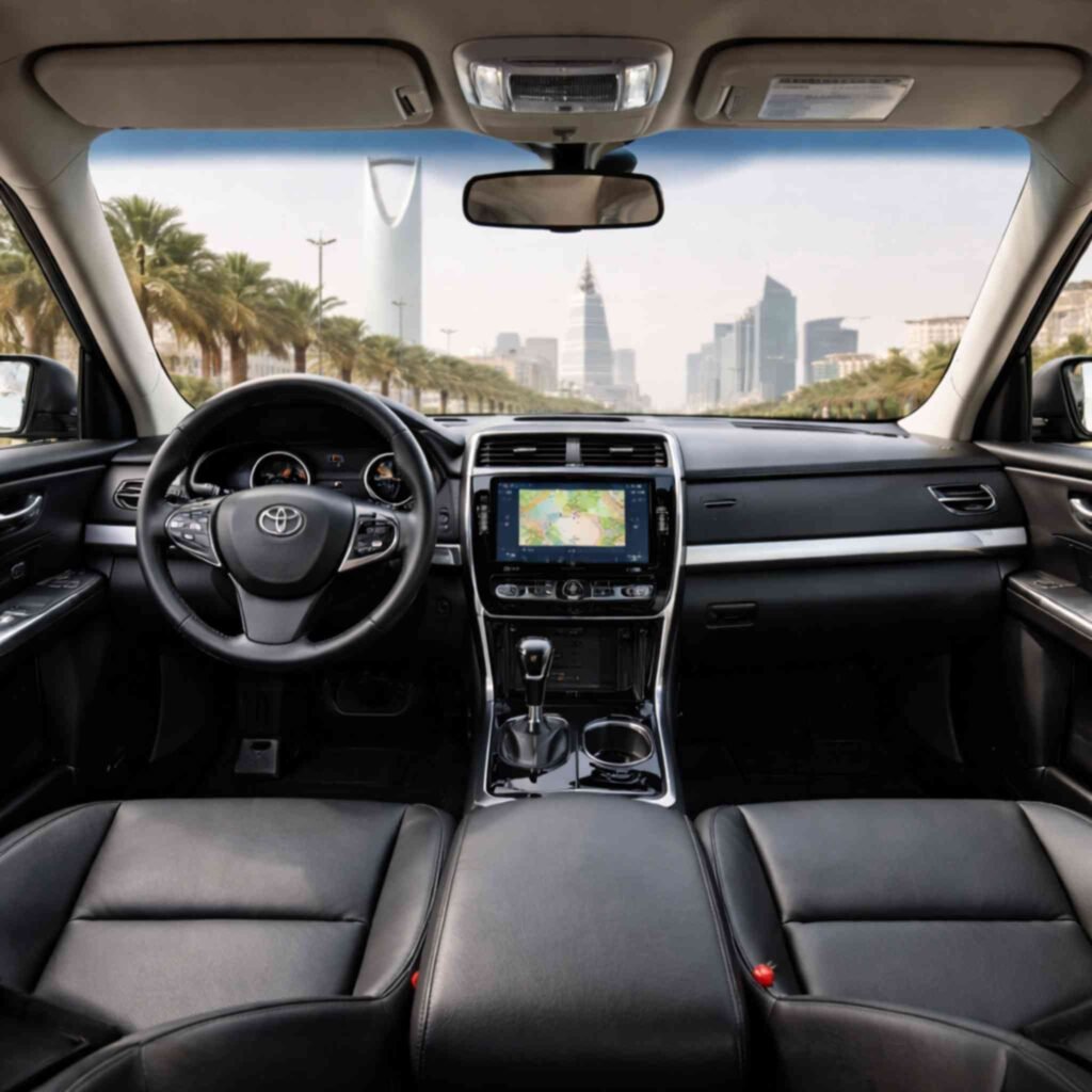 Hire Toyota Camry with Chauffeur in KSA