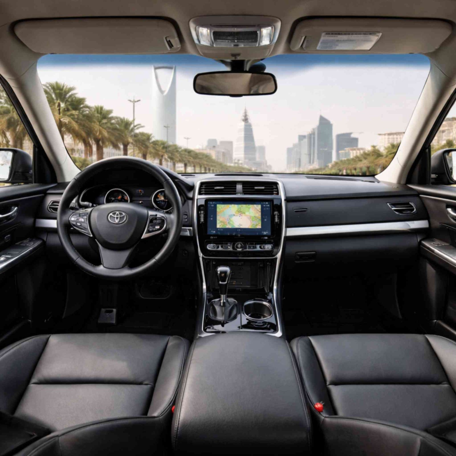 Hire Toyota Camry with Chauffeur in KSA