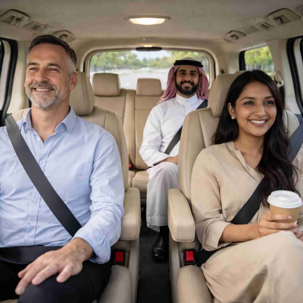 Hyundai H1 With Driver in KSA