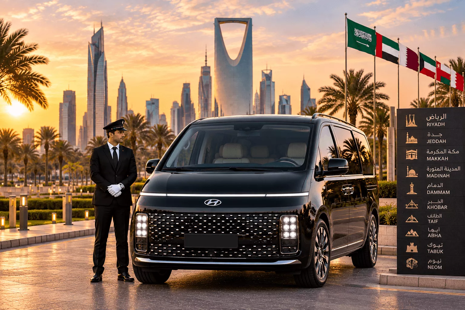 Hyundai Staria With Driver