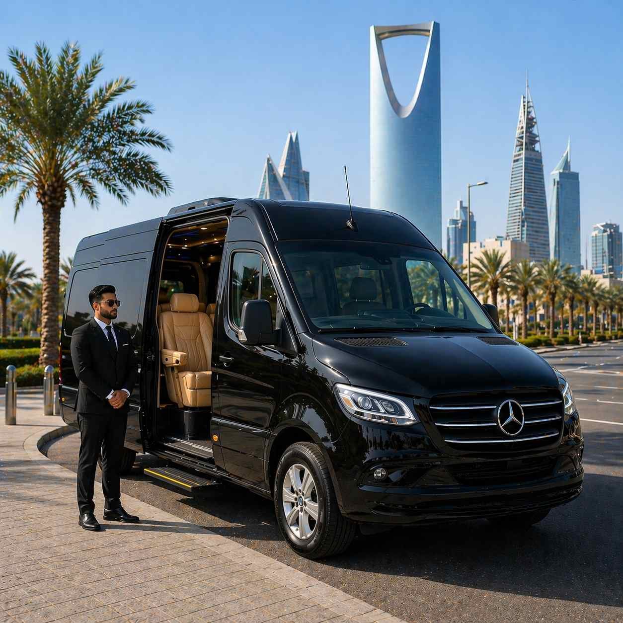 Mercedes Sprinter with Driver Saudi Arabia