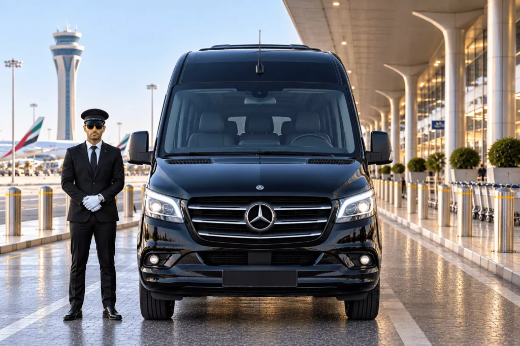 Mercedes Sprinter Van With Driver