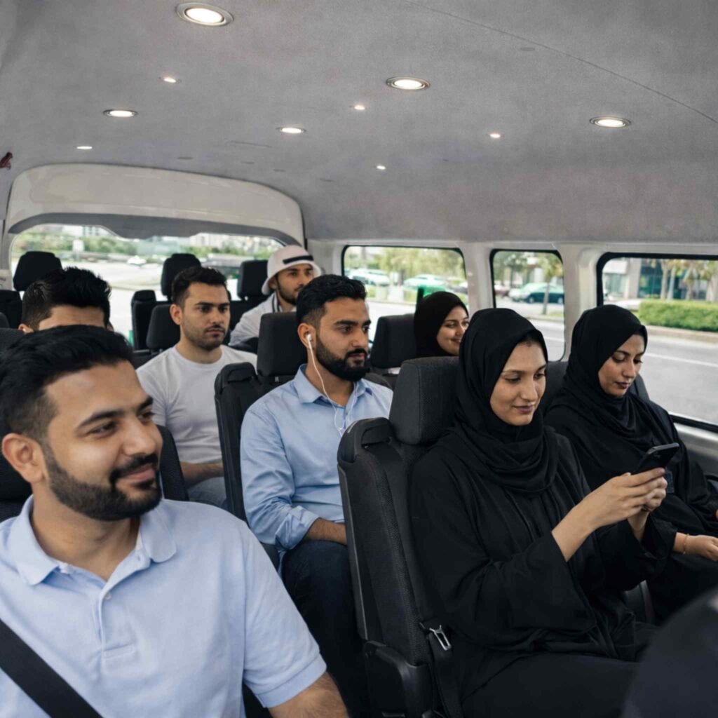 Toyota HiAce With Driver in KSA