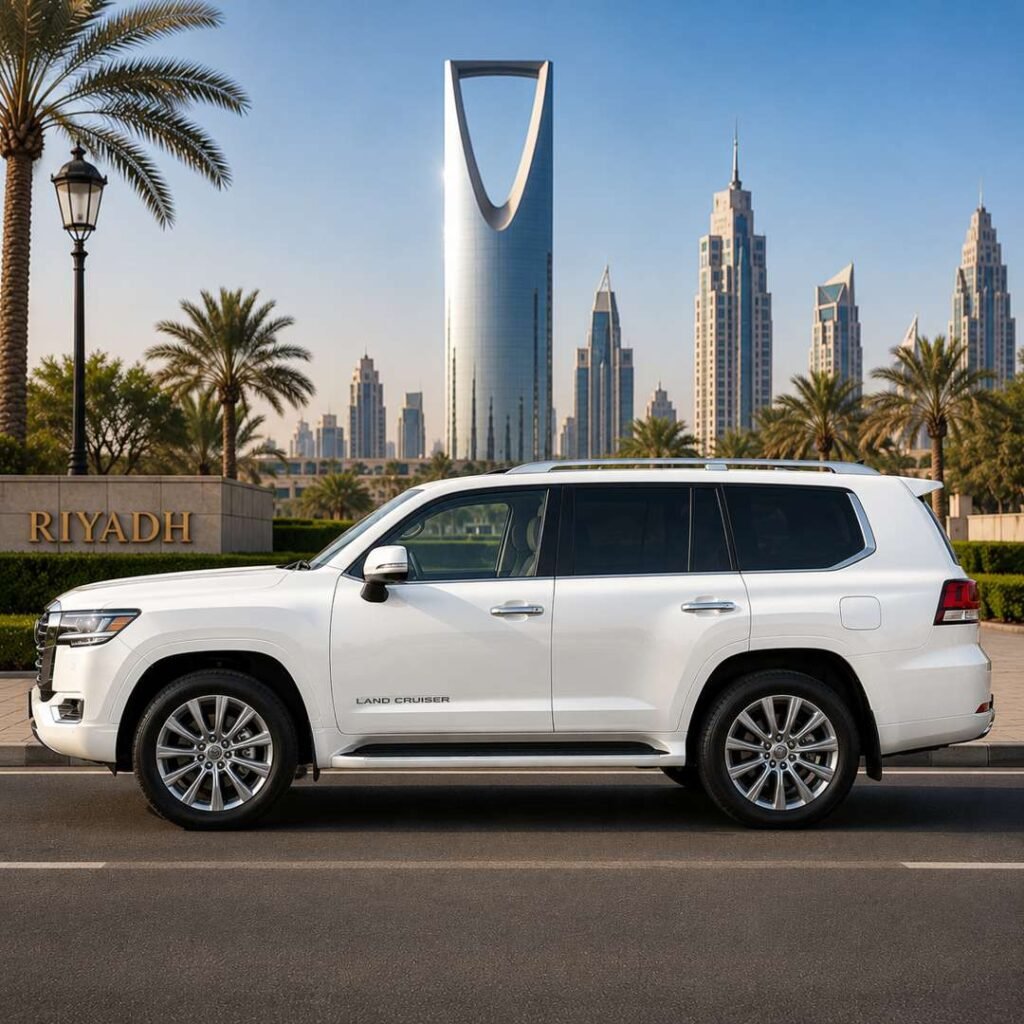 Toyota Land Cruiser With Driver
