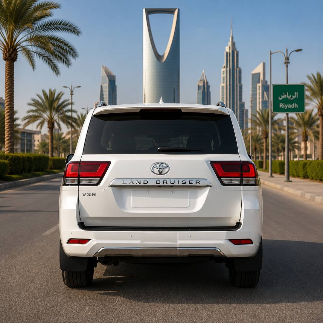Toyota Land Cruiser With Driver in KSA