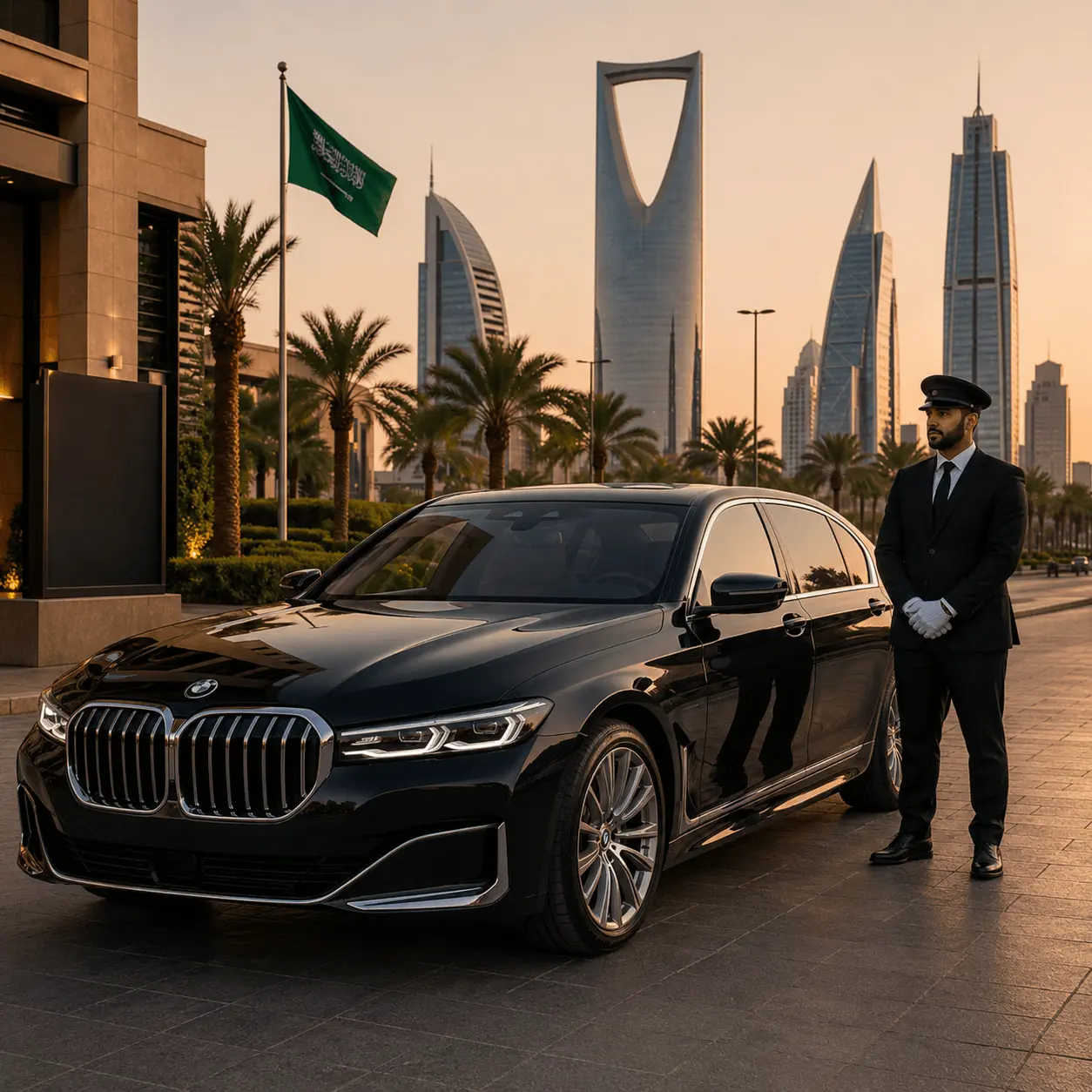 BMW 7 Series With Chauffeur