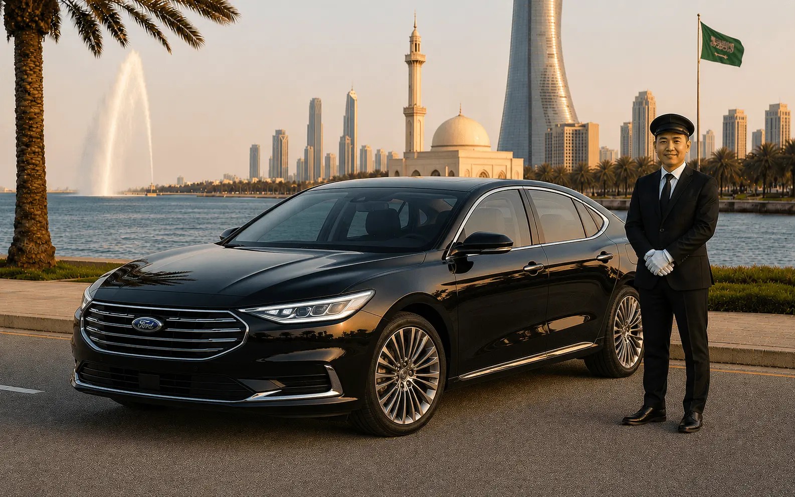 Ford Taurus with Driver
