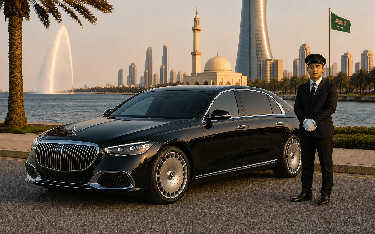 Mercedes Maybach S Class with Driver KSA