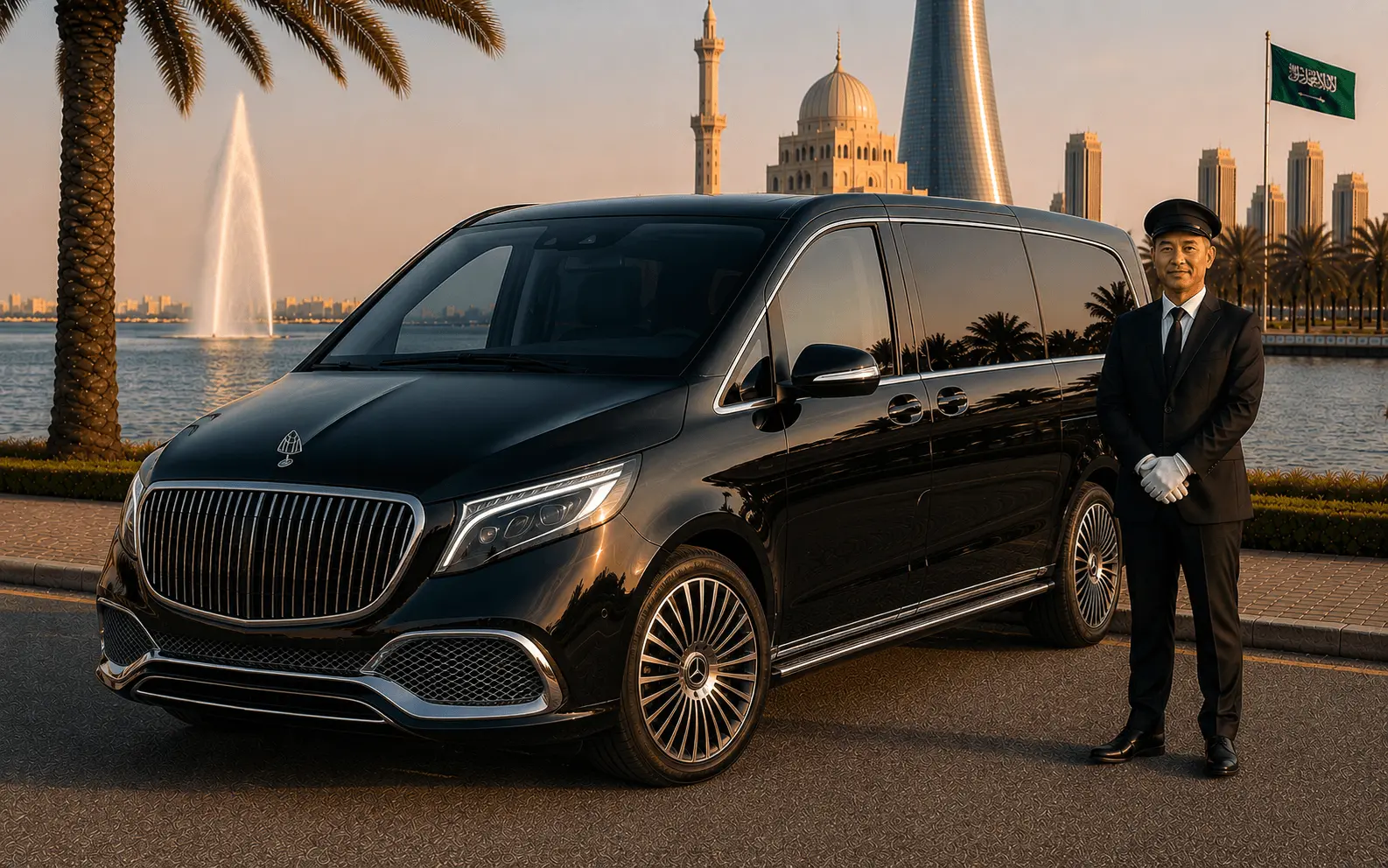 Mercedes V Class Maybach with Driver Reviews GH Trips KSA