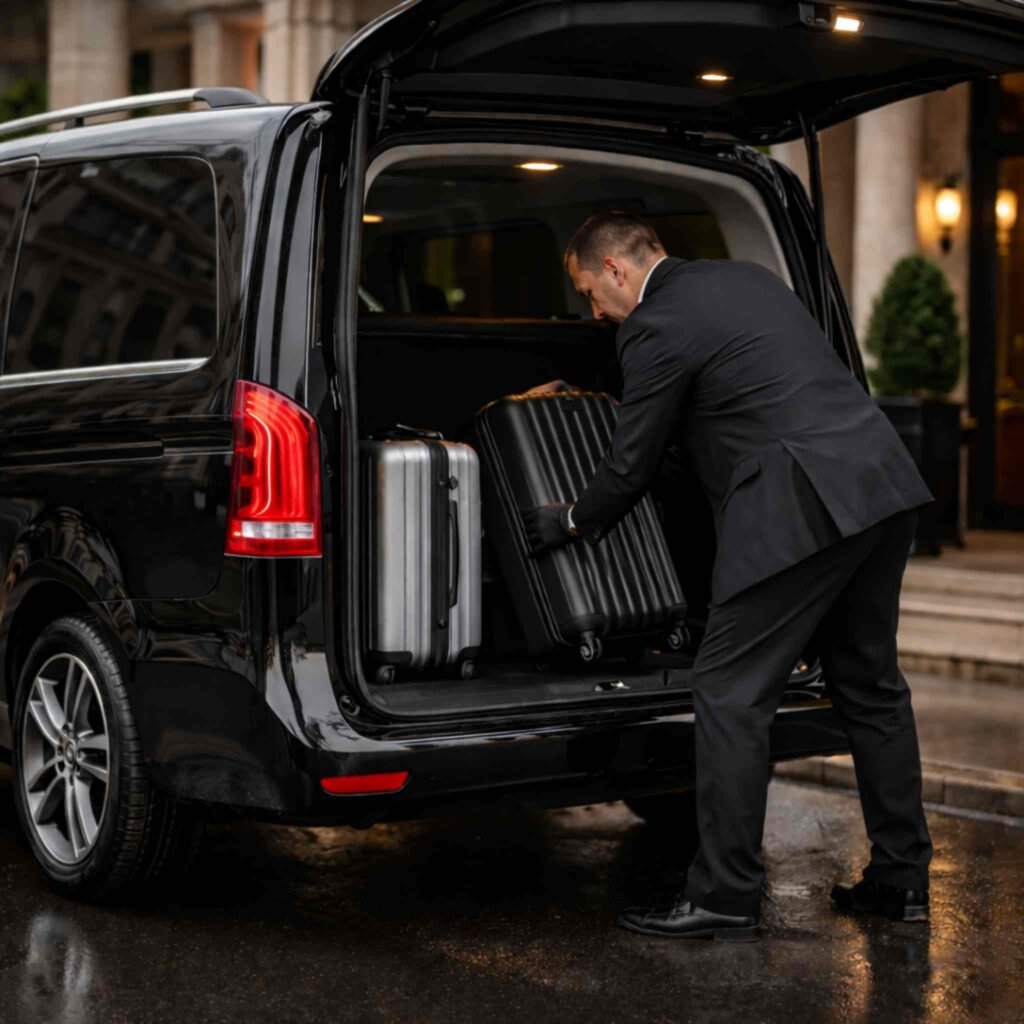 Mercedes V-Class With Driver FOr Family Tranfer