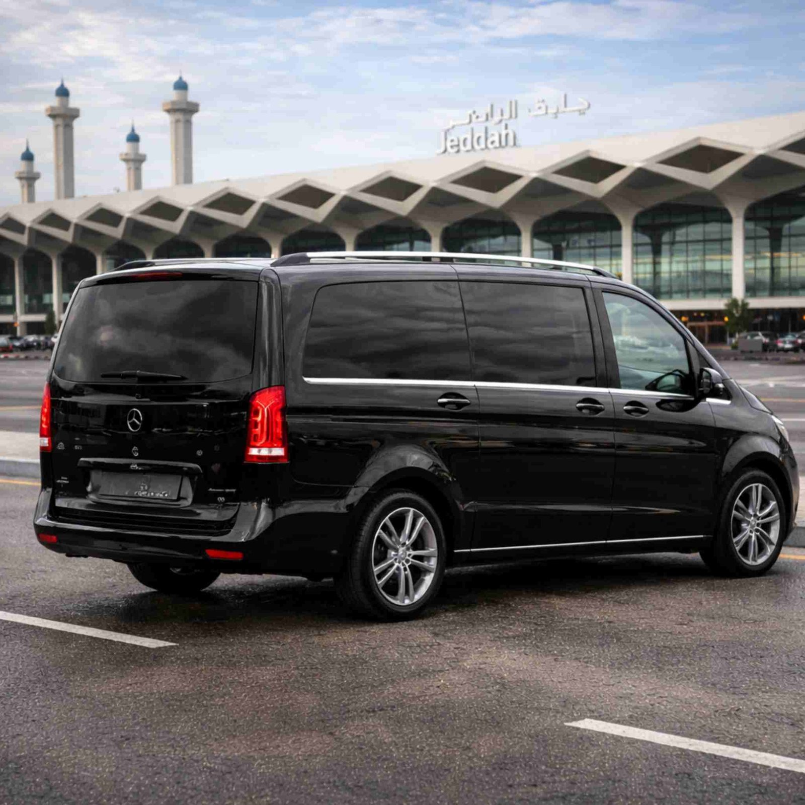 Mercedes V-Class With Driver in KSA