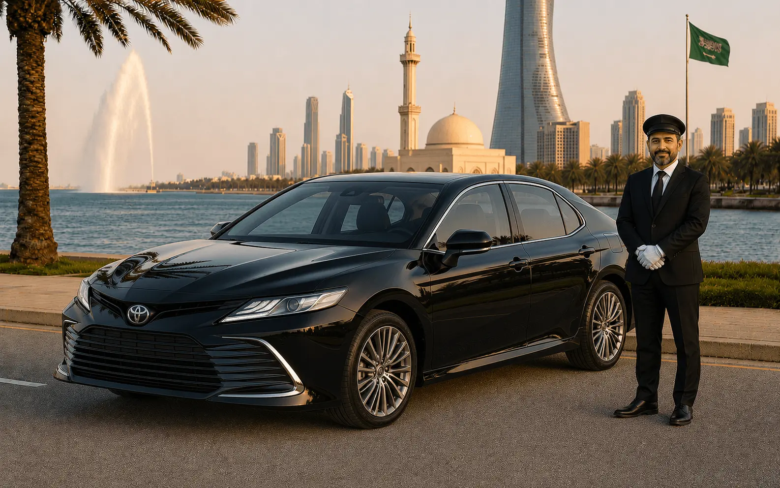 Toyota Camry with Driver