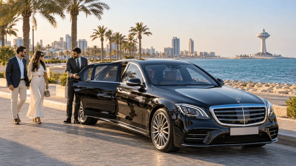 Dammam Corniche luxury chauffeur tour